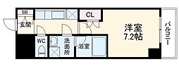 名古屋市営名城線 大曽根駅 徒歩3分の賃貸マンション 4階1Kの間取り