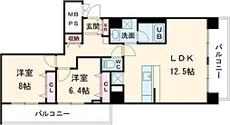 スプランディッド茨木天王 1階/-