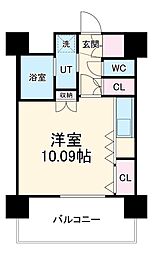 inspiration 9階ワンルームの間取り