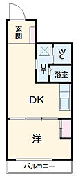 間取図画像 1DK