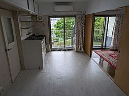富士見町住宅27号棟 502 5階3Kのリビング/ダイニング