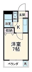 間取図画像 1K