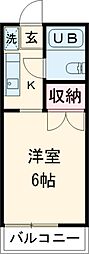間取図画像 1K