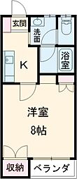 間取図画像 1K