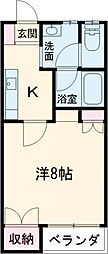 間取図画像 1K