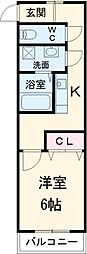 間取図画像 1DK