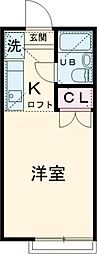 間取図画像 1K