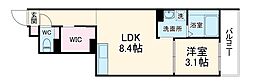 S-MOVE大阪鶴見 103 1階1LDKの間取り