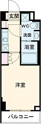間取図画像 1K