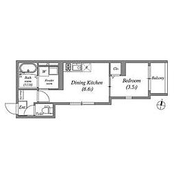 アンジュレジデンス石橋 1階/-