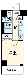 RELUXIA横濱元町 404 4階1Kの間取り