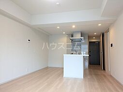 JR山手線 田町駅 徒歩15分の賃貸マンション 4階2LDKのリビング/ダイニング
