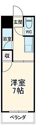 間取図画像 1K