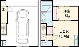 Ｂｌｕｅ　Ｐｉｔ八王子ＩＣ 1階1LDKの間取り