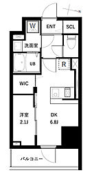 日暮里舎人ライナー 扇大橋駅 徒歩2分の賃貸マンション 4階1DKの間取り