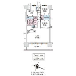 スプランディッド梅田グランノース 8階