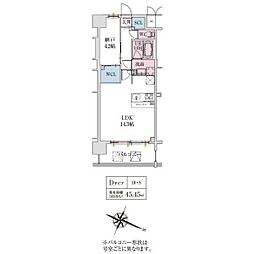 スプランディッド梅田グランノース 4階