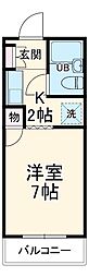 間取図画像 1K