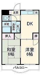 間取図画像 2DK