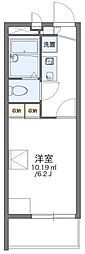 レオパレス龍庵 1階1Kの間取り