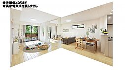 サニー　ウエスト 204 2階1LDKのリビング/ダイニング