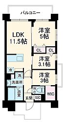 間取図画像 3LDK