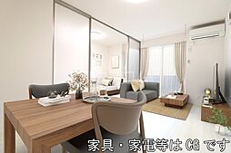 ハニー 303 3階1LDKのリビング/ダイニング