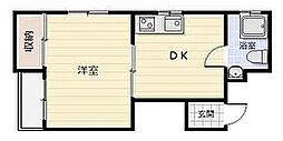 間取図画像 1DK