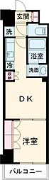 Ｂｒｉｌｌｉａ　ｉｓｔ池尻大橋 2階1DKの間取り