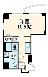 エヌステージ西船橋市川 2階1Kの間取り