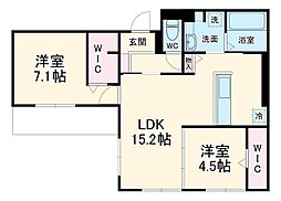 (仮称)D-ROOM橋波東之町　東棟 2階
