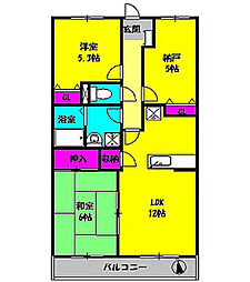 間取図画像 3LDK