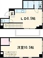 レジデンスミヤビ2階13.3万円