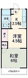 間取図画像 2K