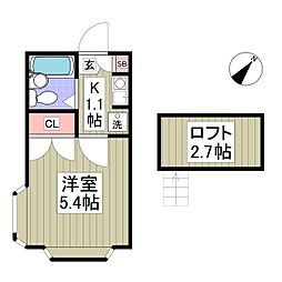 間取図画像 ワンルーム