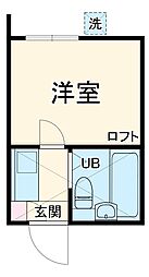 間取図画像 1K