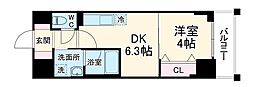間取図画像 1DK
