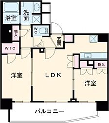 ＳＹＦＯＲＭＥ　ＩＴＡＢＡＳＨＩIII 10階2LDKの間取り