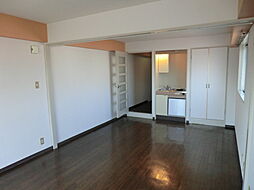 船原町コーポ 3A 3階ワンルームのリビング/ダイニング