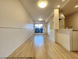 JR南武線 稲城長沼駅 徒歩8分の賃貸アパート 2階2LDKのリビング/ダイニング