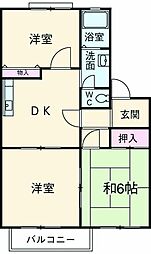 間取図画像 3DK