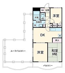 間取図画像 3DK