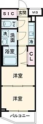 間取図画像 1K