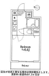 Ｌ−ＶＩＥＮＴ南荻窪 1階1Kの間取り