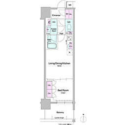 コンフォリア・リヴ北久宝寺Q 5階/-