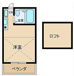 間取図画像 ワンルーム