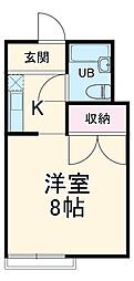 間取図画像 ワンルーム