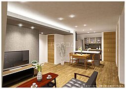 アルフラット　オリーブ 305 3階2LDKのリビング/ダイニング