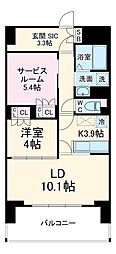 間取図画像 1SLDK