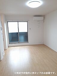 エアリーヒルVII 205 2階1LDKのリビング/ダイニング